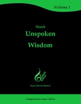 Unspoken Wisdom Concert Band sheet music cover